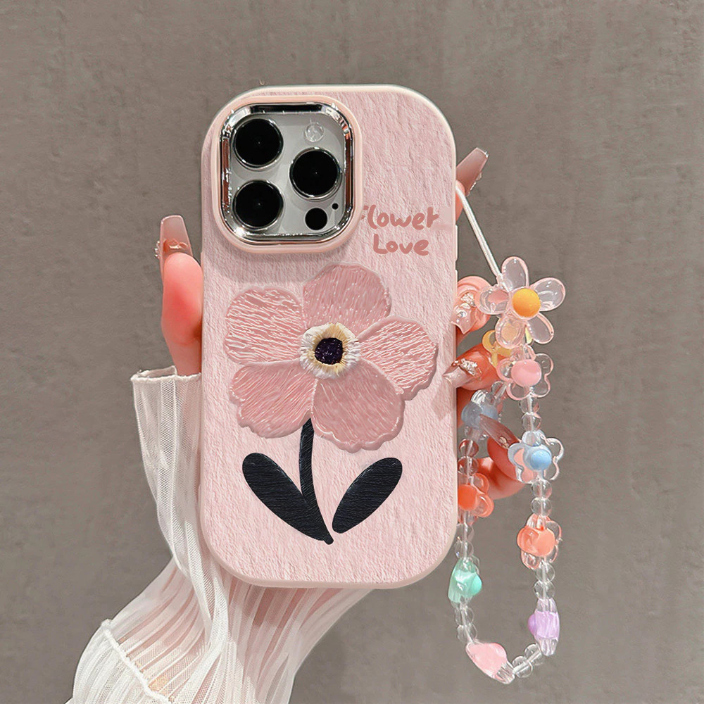 [เคส+สร้อยข้อมือ] เคสOppo A18 A58 A16K RENO4/5/6/7/8T A7 A16 A17 A55 A11 A8 A31 A5SA74A95A78A58A1A9 
