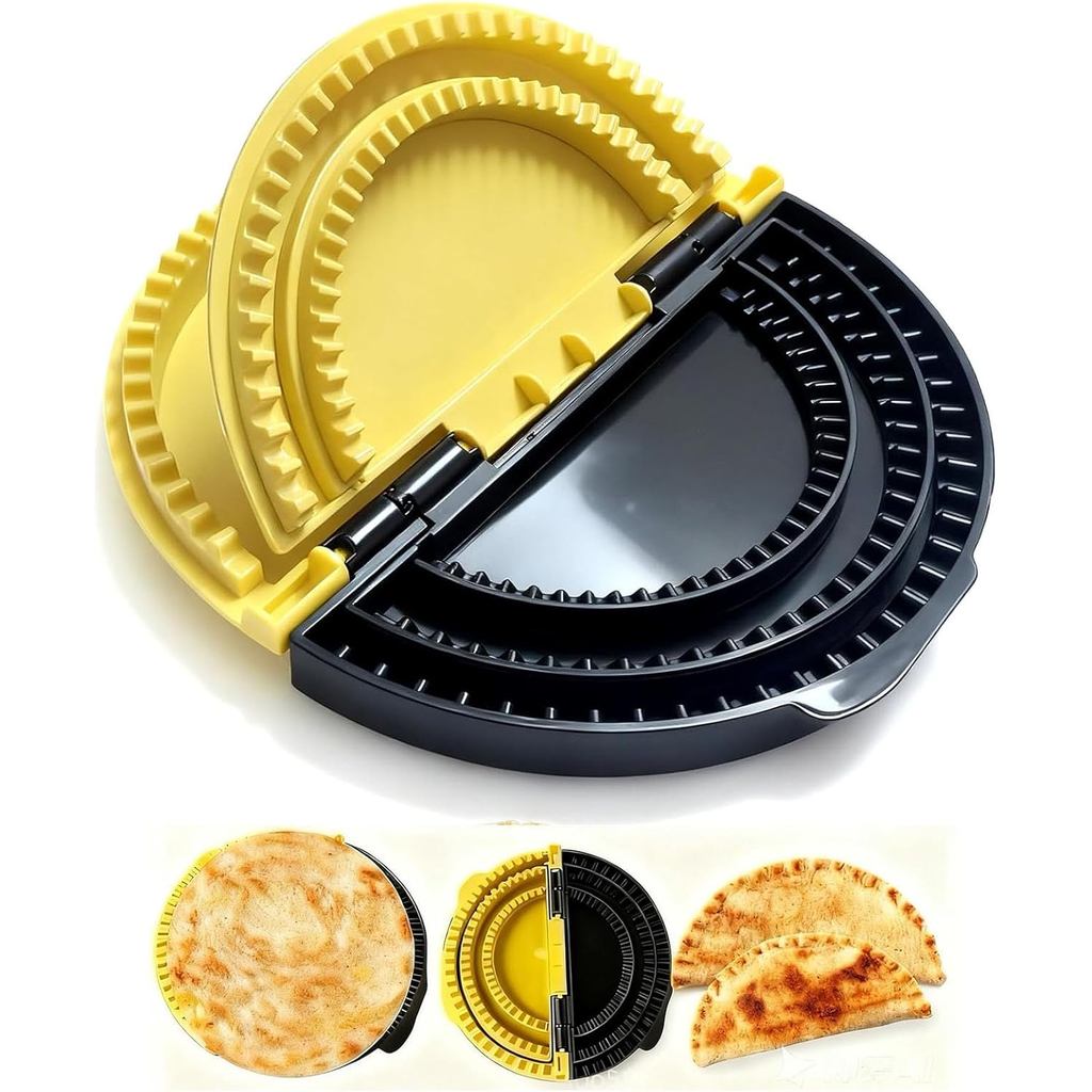 3 In 1 Tortilla Sealer,Tortilla Sealer และ Crimper สําหรับห่อ 6,8,10 นิ้ว,ทําความสะอาดง่าย,Make Seal