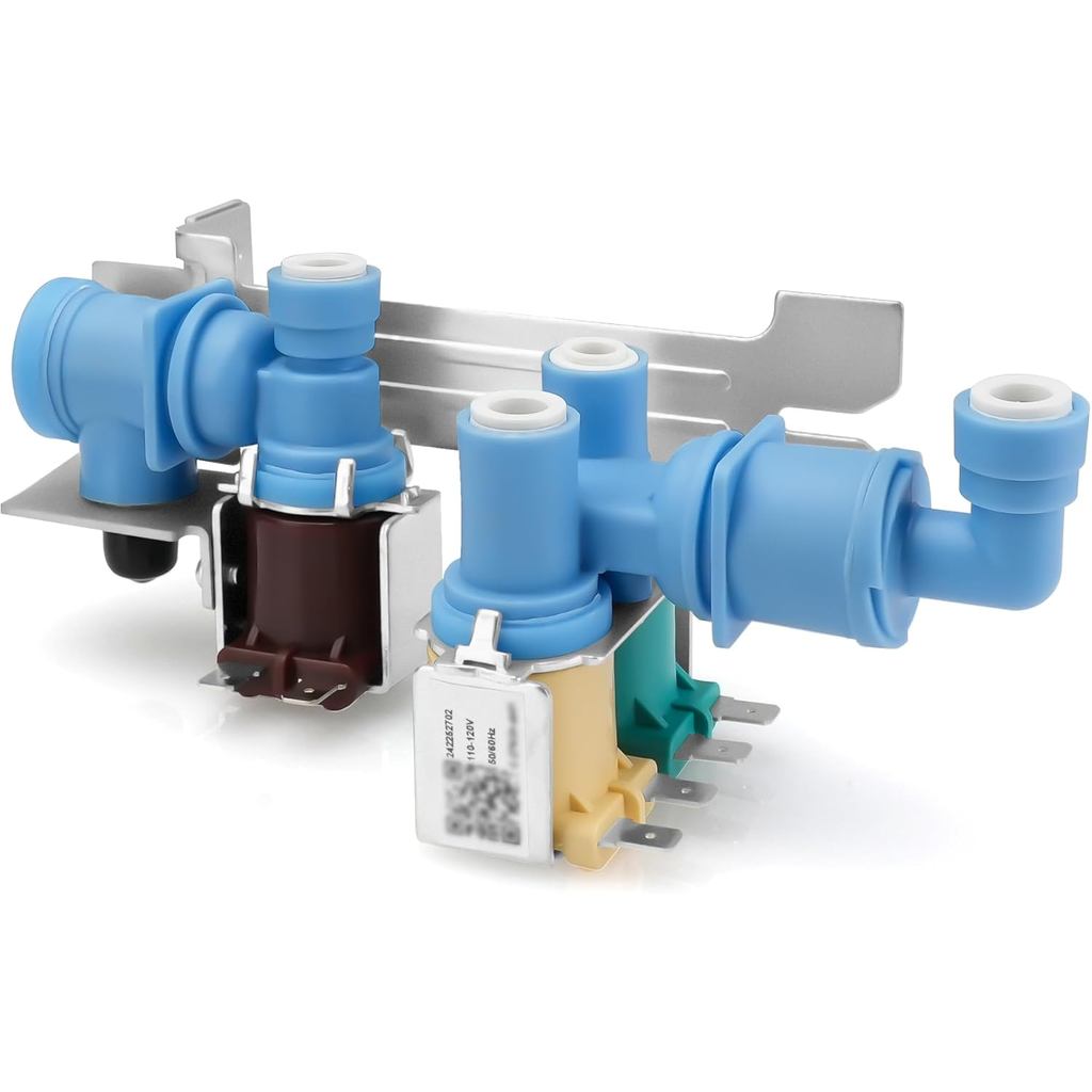 อัพเกรด 242252702 วาล์วน้ําเข้าสําหรับตู้เย็น Frigidaire Kenmore Electrolux Crosley เปลี่ยน 24225300