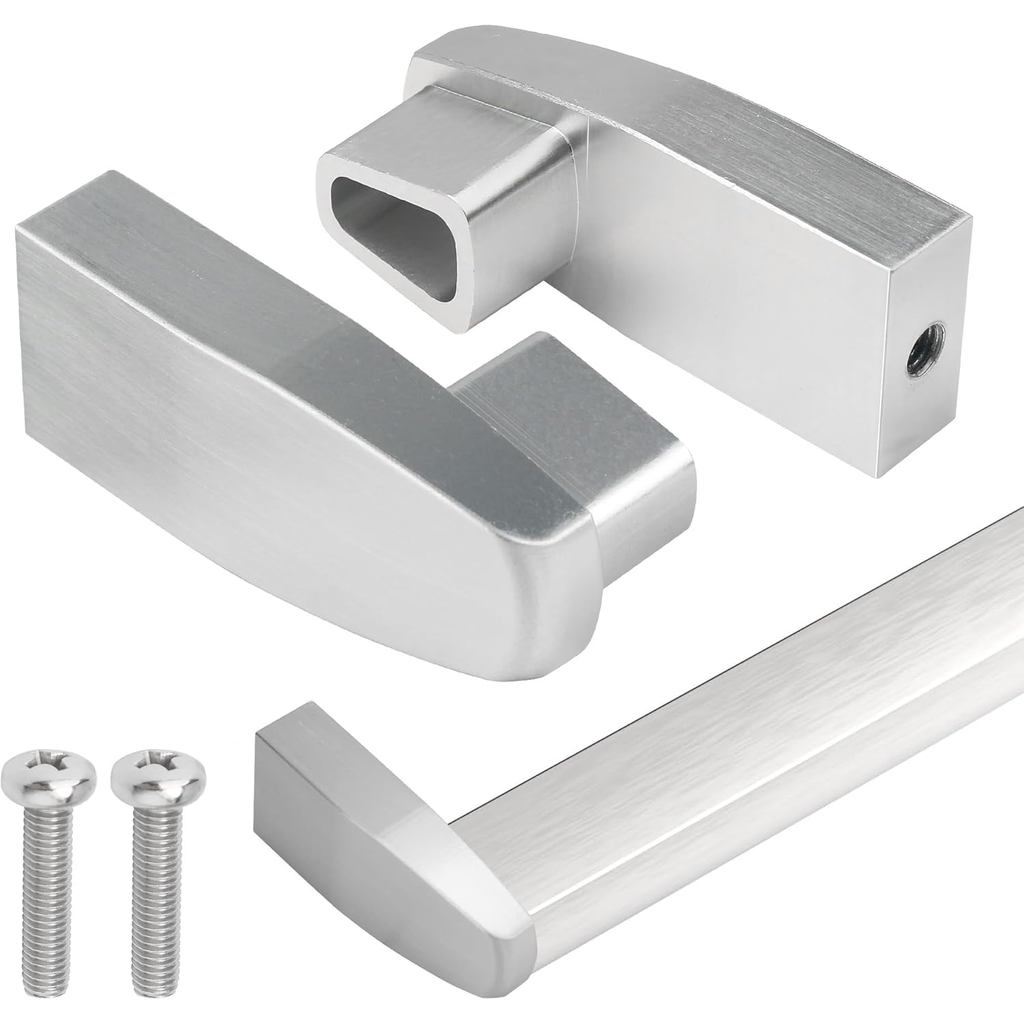 วงเล็บบาร์ผ้าขนหนูประตูอาบน้ําสําหรับ Alumax & Basco ประตูกระจกบานเลื่อนกรอบ – ชิ้นส่วนทดแทนอลูมิเนี