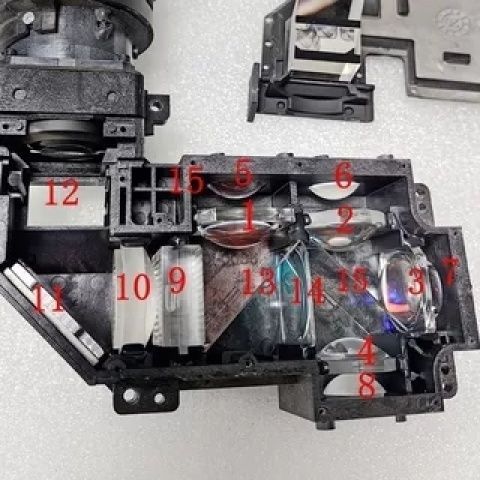 หลอดไฟ LED เลนส์นูน แว่นกรองแสง สำหรับโปรเจคเตอร์ Dangbei F3pro X3v V20 F3 ViewSonic V8-4K