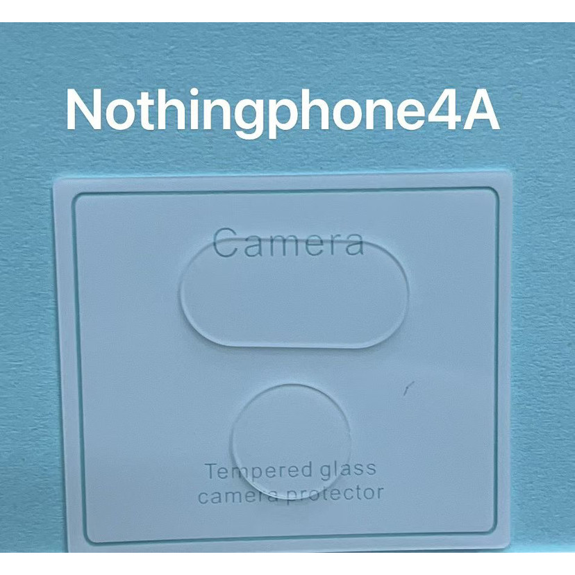 (2 ชิ้น) ฟิล์มกระจกนิรภัยเลนส์สําหรับโทรศัพท์ไม่มีอะไร 4A 4Apro