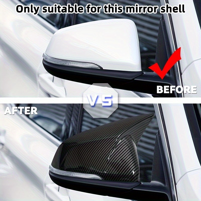 สําหรับ BMW X1 F48 X2 F39 Z4 G29 2GT F45 F46 F52 รถกระจกมองข้างฝาครอบหมวก Trim สีดําอุปกรณ์เสริมภายน