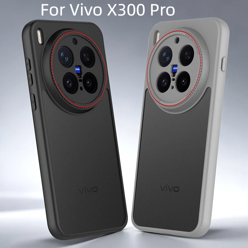 สําหรับVivo X300 Pro X300Proกรณีหรูหรากล้องเลนส์Protectorผิวรู้สึกMatte PC Hardฝาครอบโทรศัพท์ปลอกสําหรับVivoX300 Pro