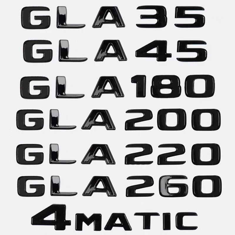 รถTrunkคําโลโก้ป้ายสัญลักษณ์Decalsสติกเกอร์สําหรับMercedes Benz GLA GLA35 GLA45 GLA180 GLA200 GLA220