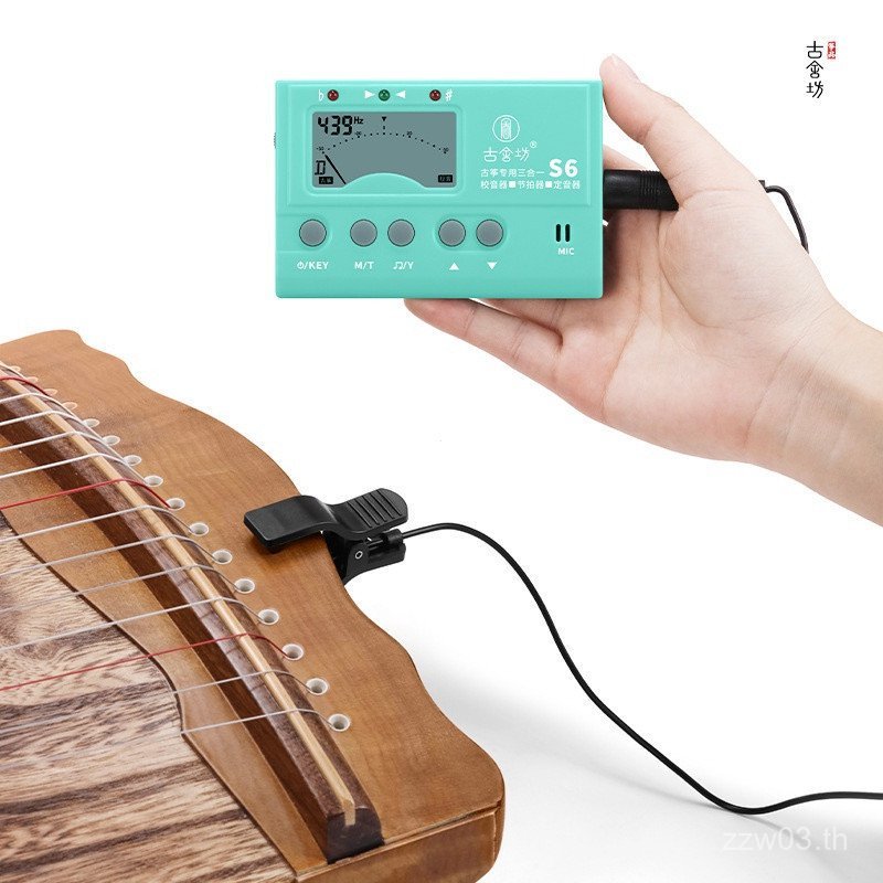 Ge She Fang S6 Guzheng Tuner, Metronome, และ Pitch Recognition – Achieve Perfect Twelve-Tone Intonat