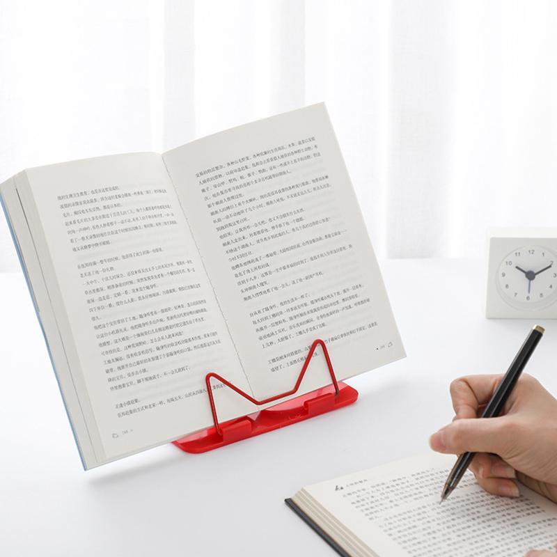 <zhuliye123> Easy Reading Stand ชั้นวางหนังสืออเนกประสงค์นักเรียน Bookstand สีขายส่ง Nice