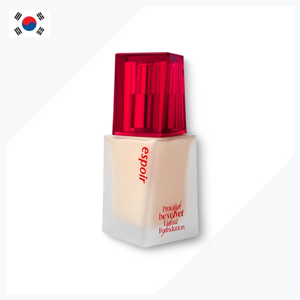 [Espoir] Protailor Foundation Be Velet -No.2 Vanilla / Korean Foundation / Velvet Finish / ของแท้ 10