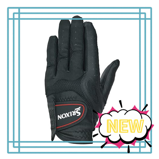 DUNLOP Golf Glove (Glove) Men's Left Hand SRIXON GGG-S030 Black 21cm Golf Glove
