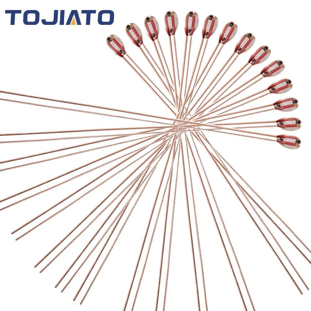10pcs 3D เครื่องพิมพ์ NTC Thermistor 100 K ความแม่นยํา 1% B ค่าเซ็นเซอร์อุณหภูมิ 3D ชิ้นส่วนเครื่องพ