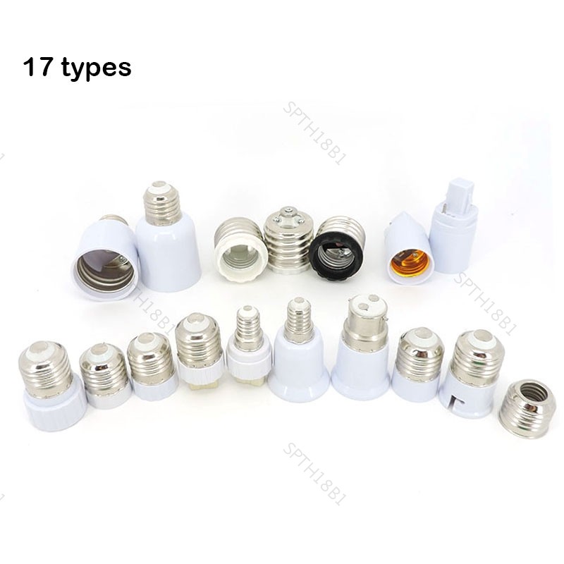 1x E27 E40 E14 ถึง E27 GU10 G9 E12 B22 MR16 หลอดไฟ LED ผู้ถือ Converter AC ฐานซ็อกเก็ตอะแดปเตอร์ lampholder สําหรับโคมไฟข้าวโพด TH18B1