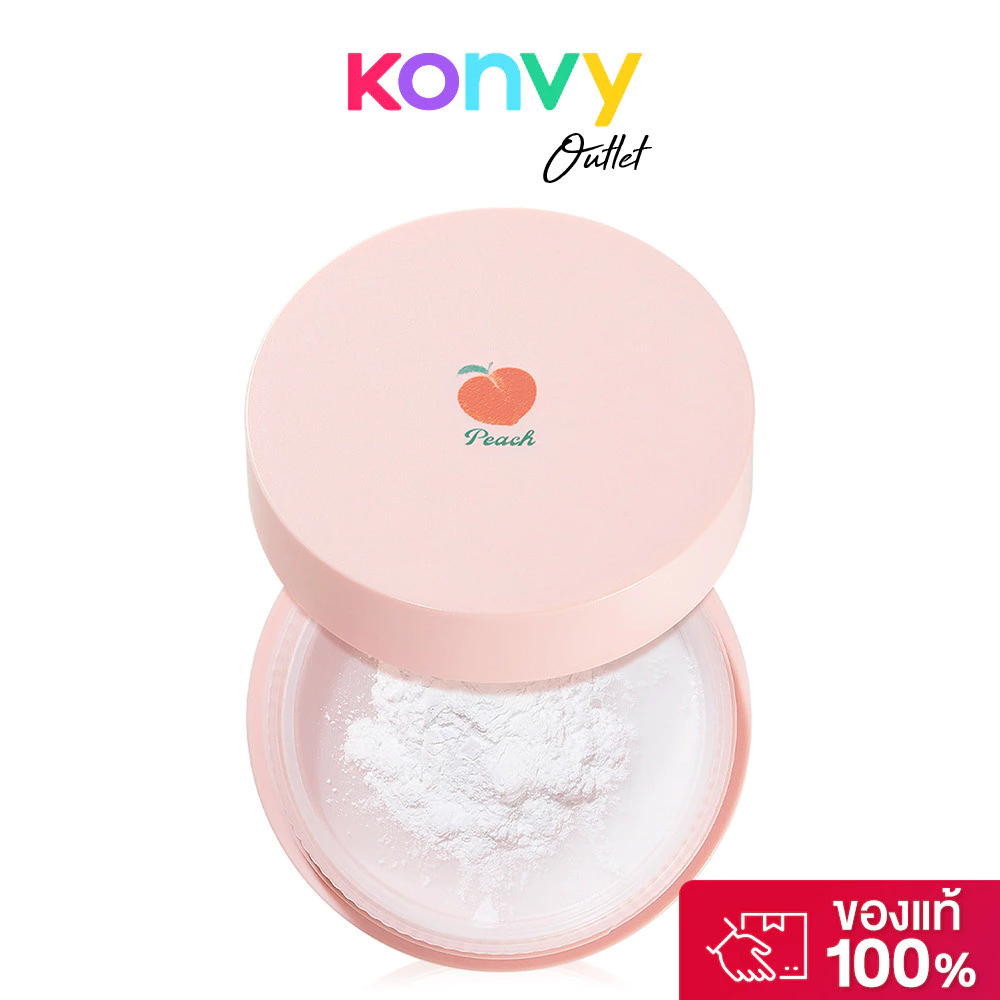 Skinfood Peach Cotton Multi Finish Powder 5g สกินฟู๊ด แป้งฝุ่นสูตรพิเศษ.