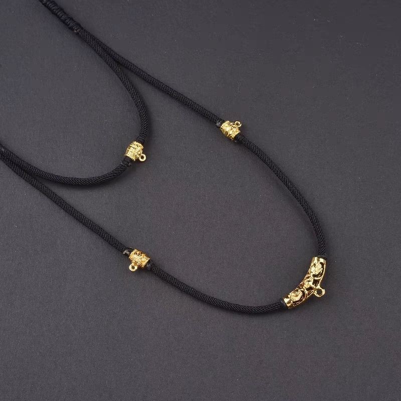 พระไทย Amulet Chain Milan Rope Buddha Amulet Jishishish Buddha Stitch Pendant Chain Lak One Shadow S