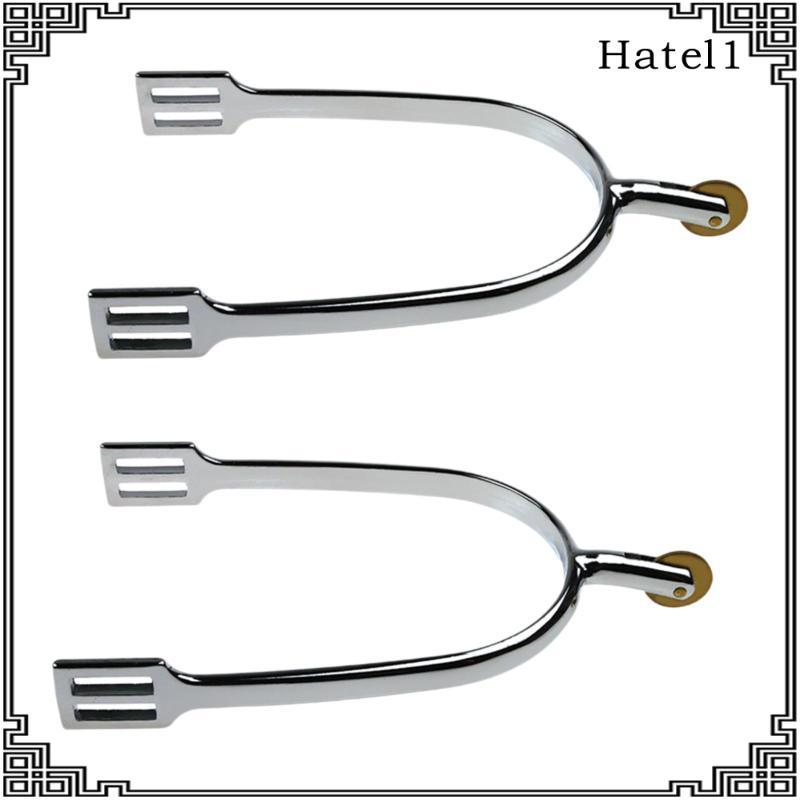 [Hatel] Western Cowboy Horse Spurs อุปกรณ์เสริมขี่ม้าทนทานติดตั้งง่ายสำหรับคนชอบขี่ม้า