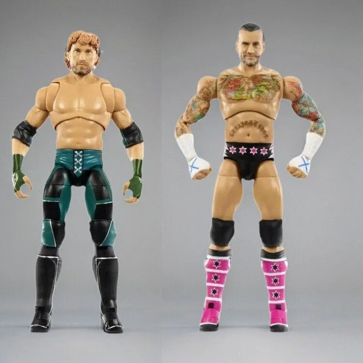 พร้อมสต็อกของแท้ WWE Ultimate Series CM Punk Paul Logan 20 CM Action Figure Figure