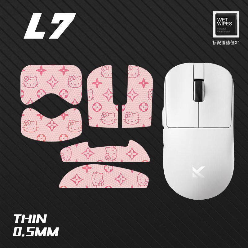 จาก L7 สติ๊กเกอร์กันลื่นเหมาะสําหรับ UItraMCHOSE PRO Mouse Gaming Game Protection