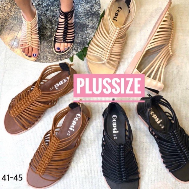 รองเท้าแตะPrettyfeet GLADYS สำหรับผู้หญิง ไซส์ 41 ถึง 45