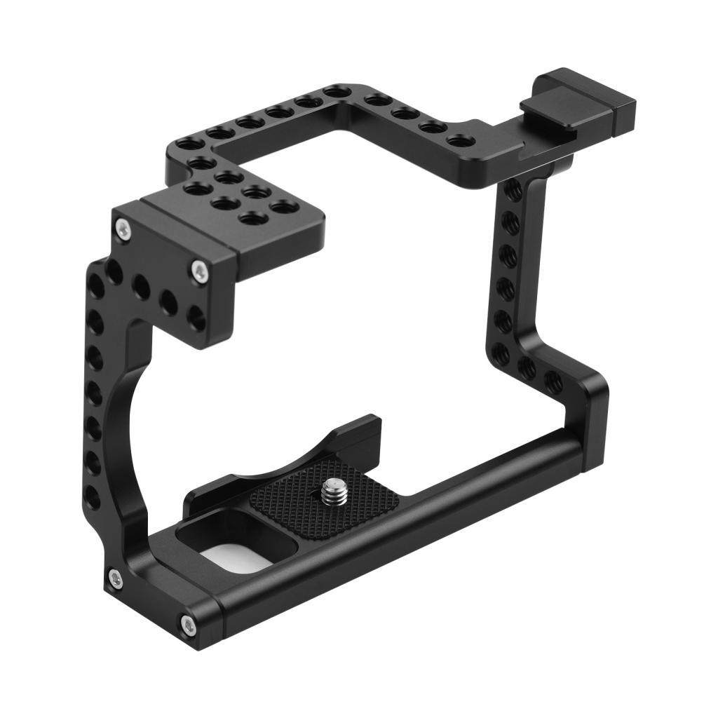 Guli Andoer กล้อง Rig อลูมิเนียมรองเท้าเย็น 1/4 ด้ายใช้งานร่วมกับ Canon M50 Mirrorless