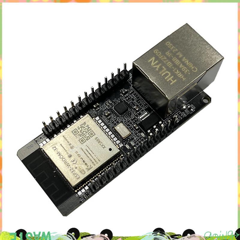 WT32-ETH01 โมดูลไร้สายพอร์ตอนุกรมเครือข่ายบลูทูธ + WiFi Combo Gateway โมดูล WT32 ETH01