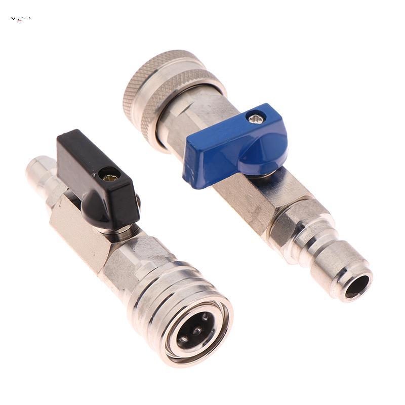 Big High Pressure Washer Ball Valve 3/8 หรือ 1/4 นิ้ว Qui Connector สําหรับปั๊มน้ําถังก๊อกน้ําเครื่อ