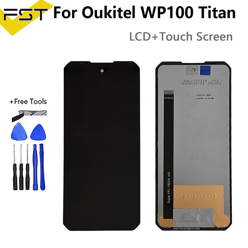 6.79 "สําหรับ Oukitel WP100 Titan จอแสดงผล LCD และ Touch Screen Digitizer Assembly สําหรับ Oukitel W