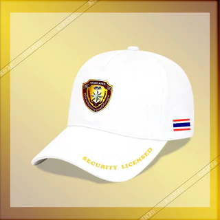 【สินค้าขายดี】 หมวก/Security cap หมวกเบสบอลเหมาะสำหรับทั้งผู้ชายและผู้หญิง #thailand Caps
