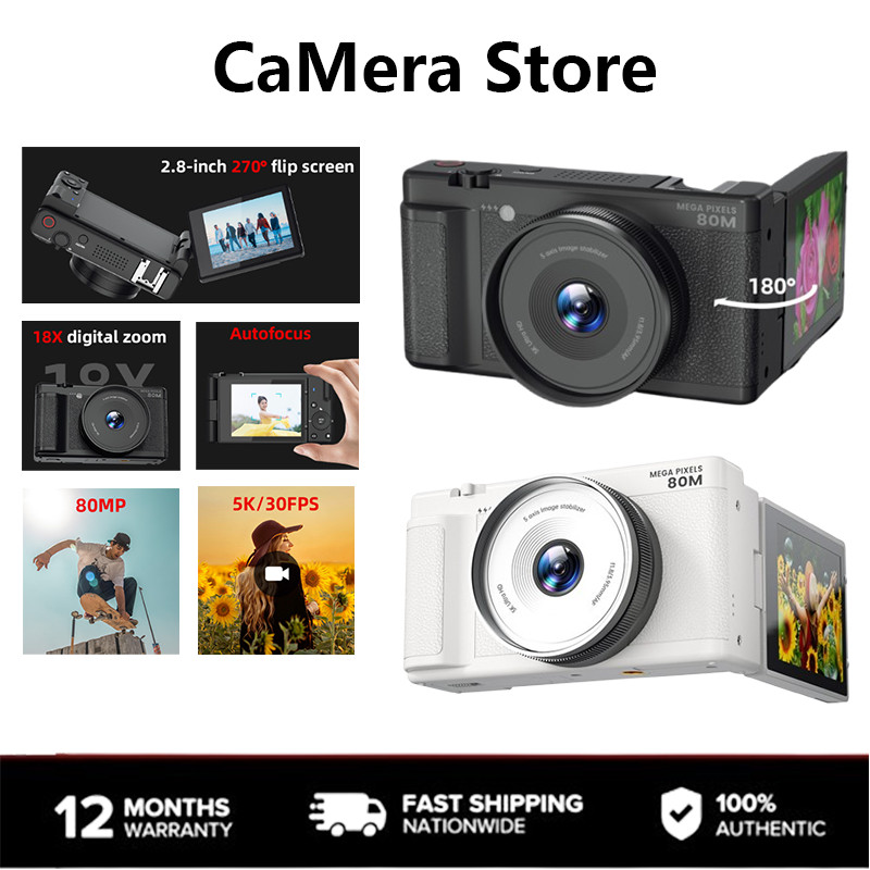 CaMera Store FC003C/FC003 กล้องดิจิตอลความละเอียดสูงยิงการหมุน 270 องศาบันทึกแบบพกพาการเสถียรชีวิตกล