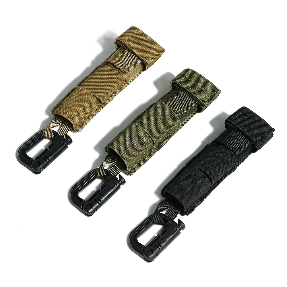 ยุทธวิธีวิทยุเสาอากาศแก้ไขเข็มขัด molle System Walkie-Talkie เสาอากาศสาย AR152 PRC152/148