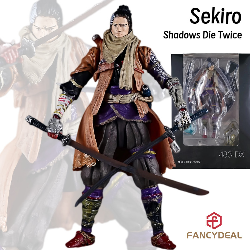 วิดีโอเกม SEKIRO: SHADOWS DIE TWICE Sekiro 483-DX Deluxe Edition PVC Action Figure ของเล่นสะสม