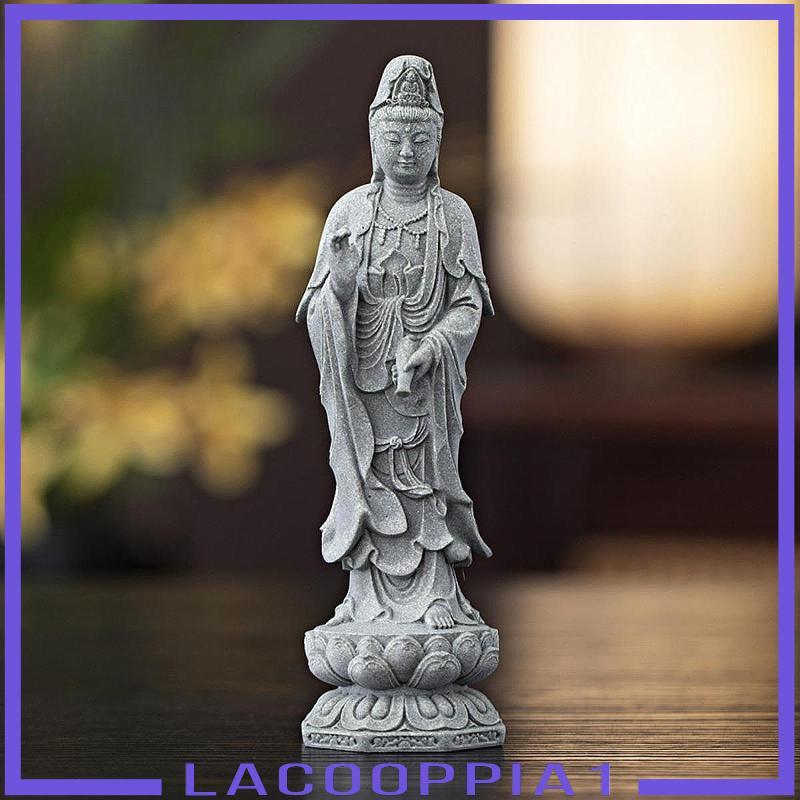 [Lacooppia1] รูปปั้นเจ้าแม่กวนอิม Kuanyin ตุ๊กตาของขวัญตกแต่งเครื่องประดับคอลเลกชันจีน