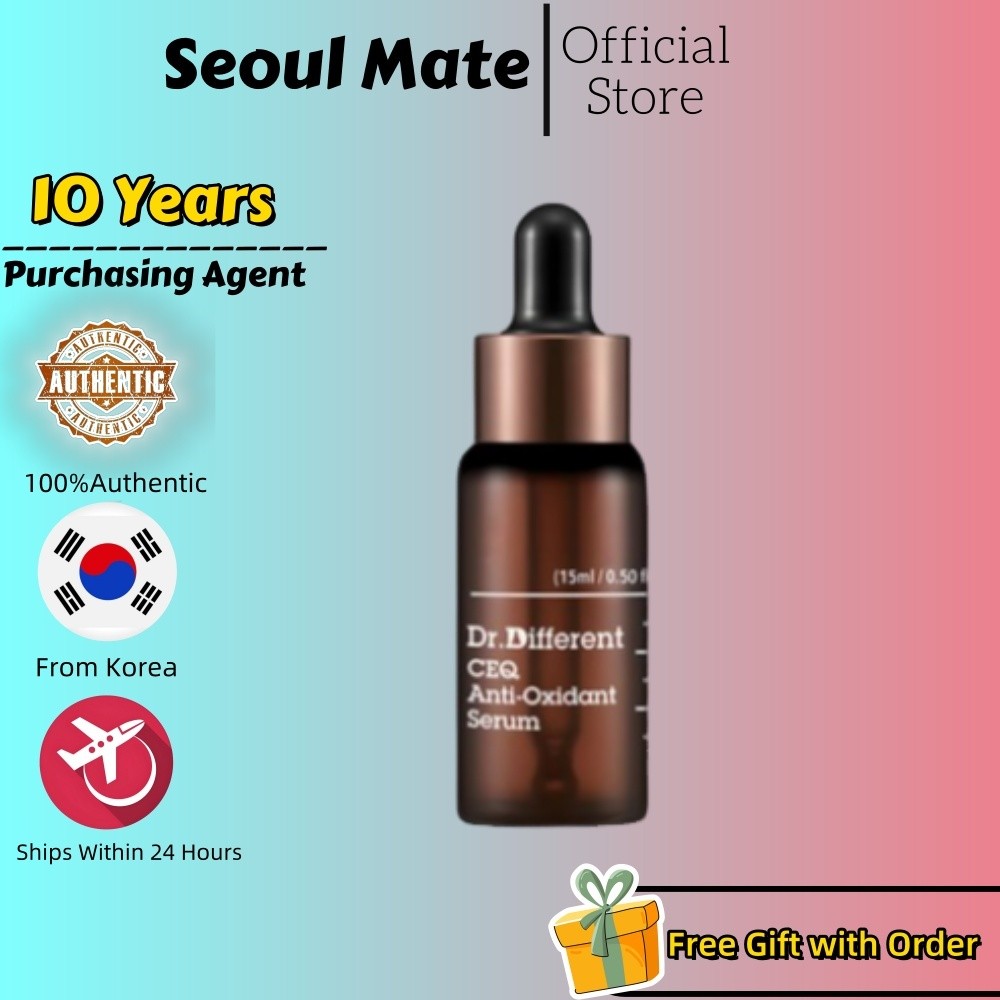 [Dr.Different] CEQ Anti Oxidant Serum 15ml#Brightening | ต่อต้านริ้วรอย | ซ่อมแซมผิว