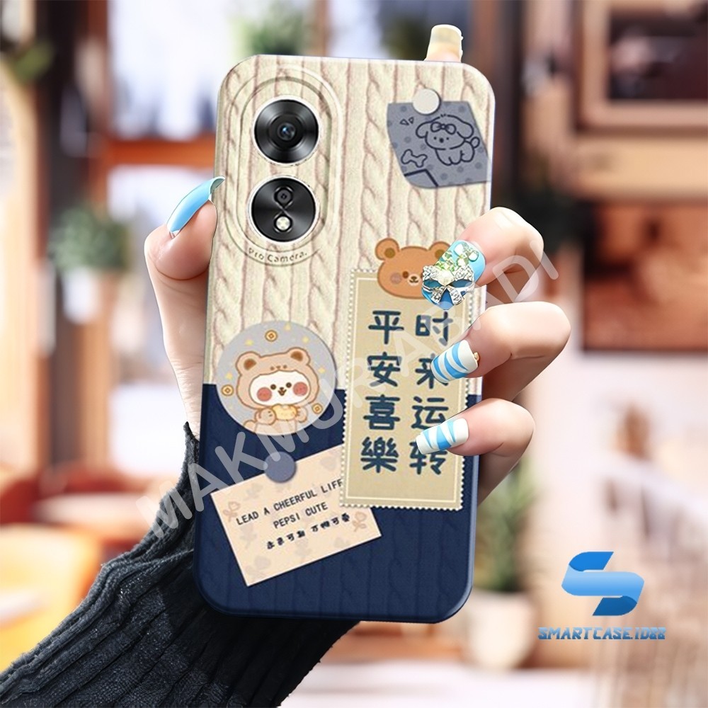 Case-Oppo-A60 A38 A18 A58 4G A78 4Gแฟชั่นล่าสุดกรณีHp Oppo A60 A38 A18 A58 4G A78 4Gล่าสุดปลอกHP Opp