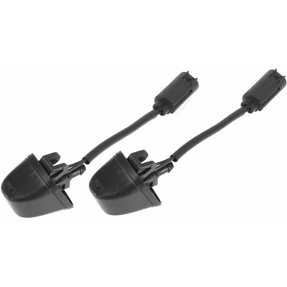 2 ชิ้น 61667131299 หัวฉีดเครื่องซักผ้ากระจกหน้ารถสําหรับ 2005-2013 BMW 3 Series E90 E93 E92 318i 320