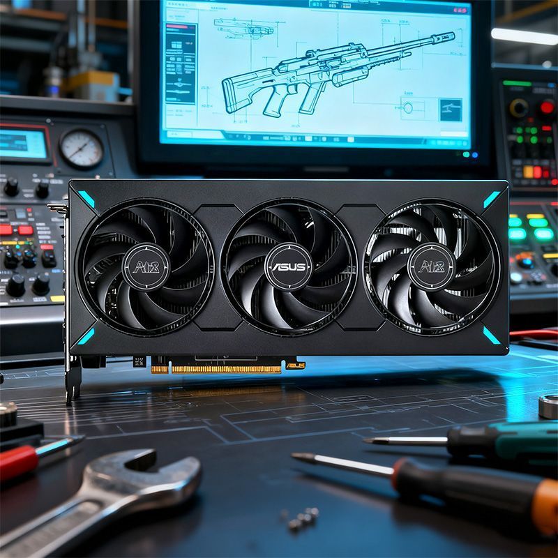 การ์ดจอ ASUS RTX5060 8GB สำหรับพีซี