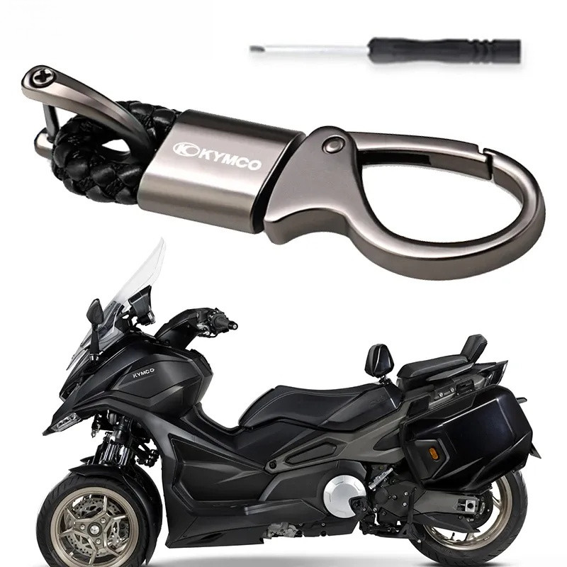 สําหรับ KYMCO DTX 360 CT CV3 Ak550 GDINK CT300 MXU KRV 180 อุปกรณ์เสริมโลโก้ที่กําหนดเองรถจักรยานยนต