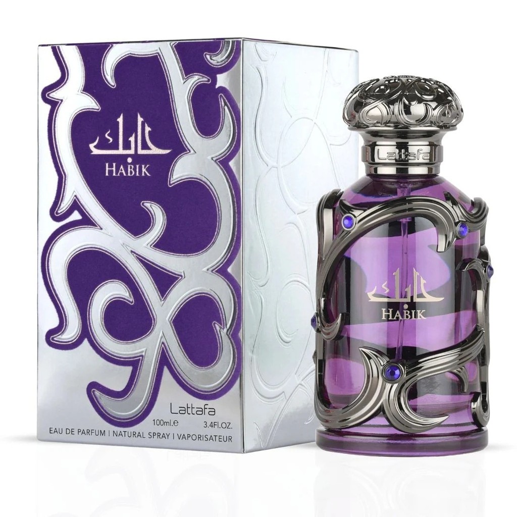 ใหม่ น้ําหอมการค้าต่างประเทศข้ามพรมแดนยอดนิยม lattafa HABIKPerfume, น้ําหอมอาหรับดูไบ UAE Middle Eas