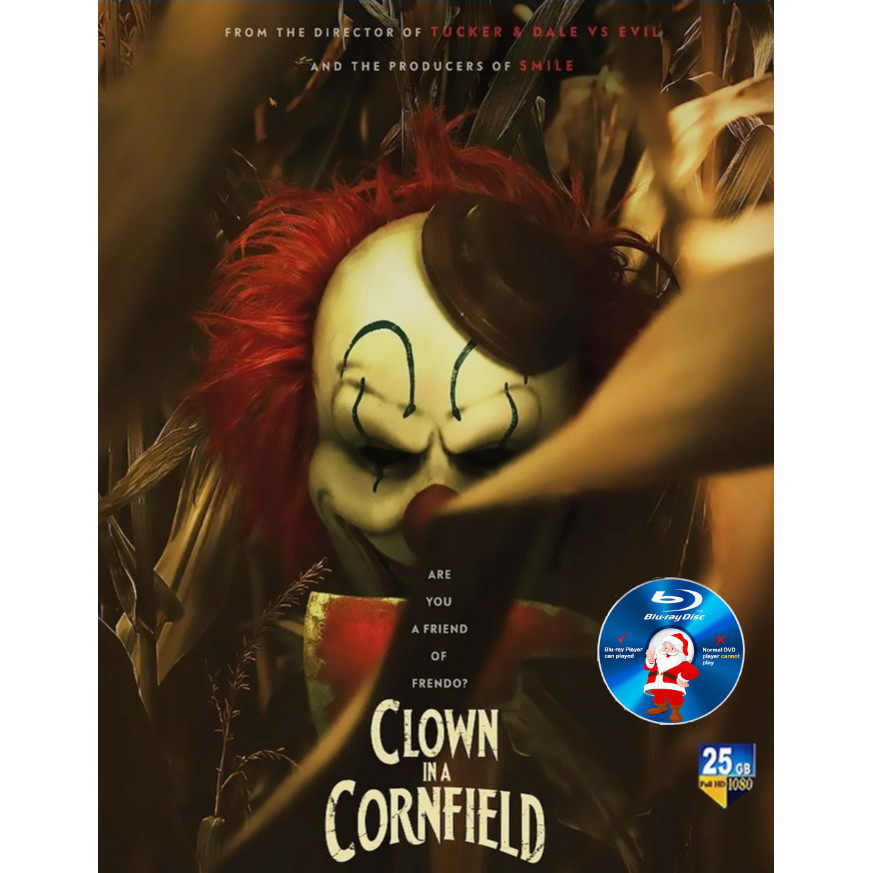 E-BLURAY Clown in a Cornfield 2025 สยองขวัญ/Mystery Douglas Katie Carlson McCormack ENGLISH MOVIE