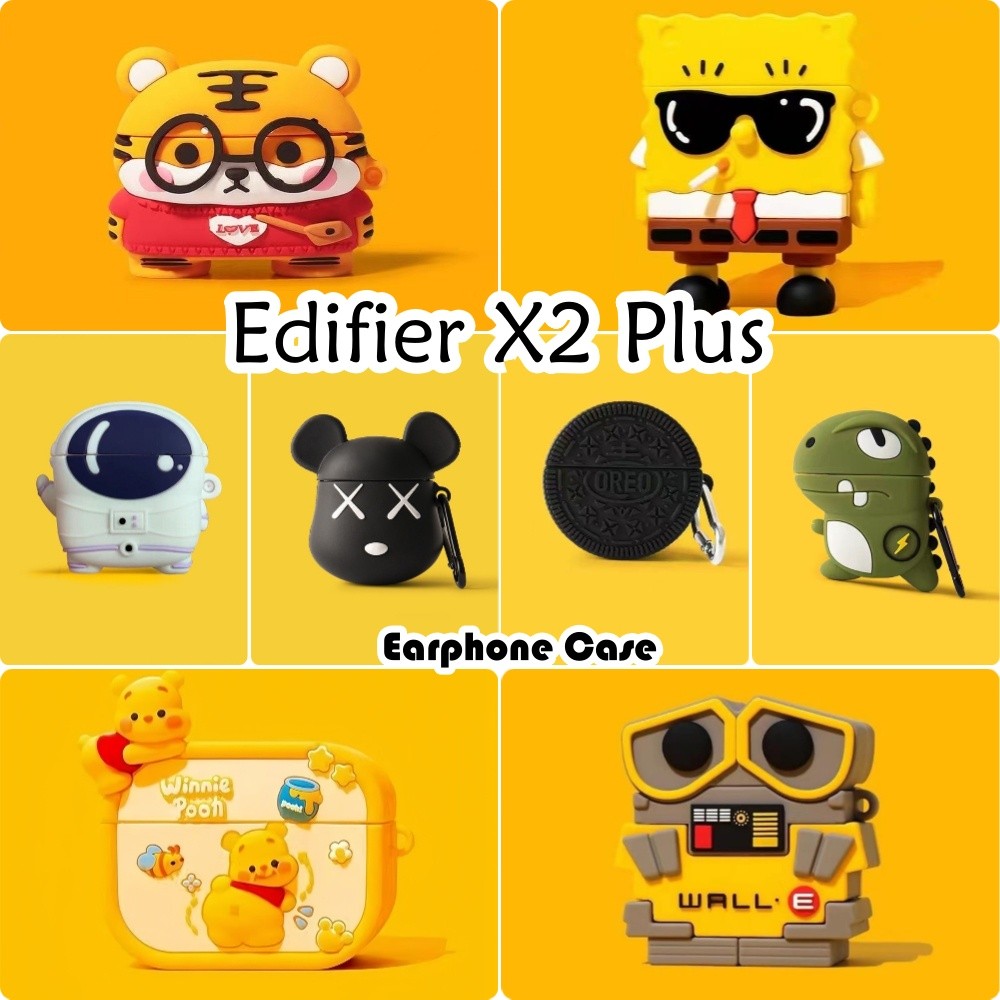 อนาคตดาวสําหรับ Edifier X2 Plus Case หวานน่ารักการ์ตูนซิลิโคนอ่อนนุ่มหูฟังกรณีปลอกปก