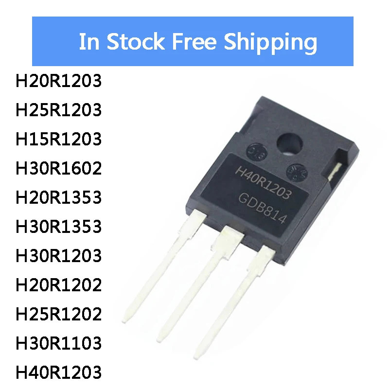 5PCS H20R1203 H25R1203 H15R1203 H30R1602 H20R1353 H30R1353 H30R1203 H20R1202 H25R1202 H30R1103 H40R1