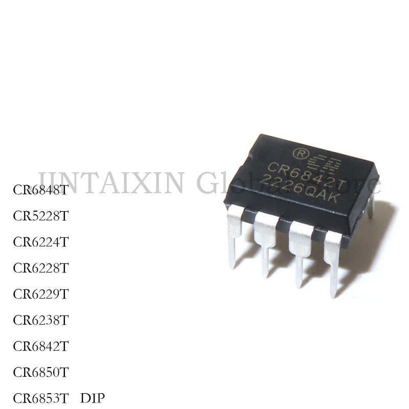 5PCS CR6848T CR6848 SG6848 CR6842T CR6842 CR5228T CR6238T CR6238 CR6853T CR6853 CR6224T CR6224 CR622