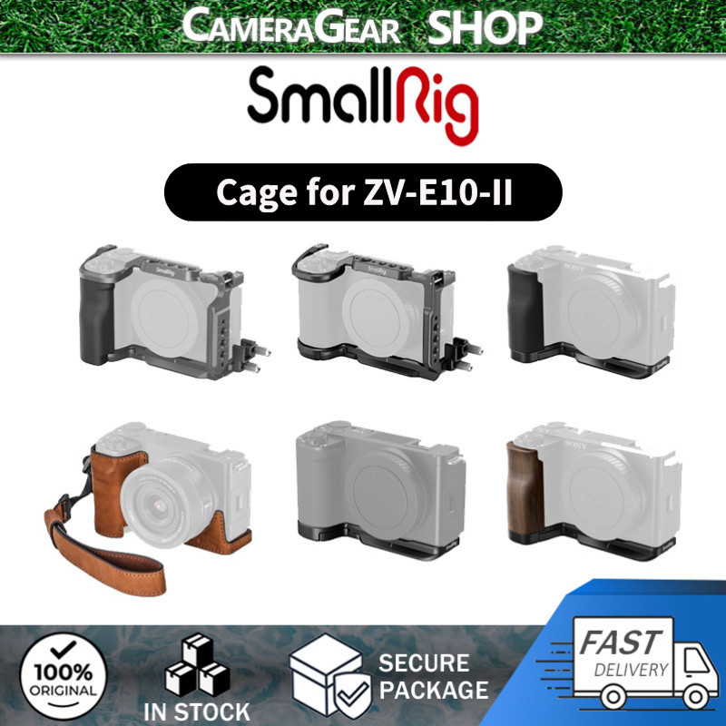 SMALLRIG HawkLock Quick Release Cage/L-Shape Mount Plate for Sony ZV-E10 II