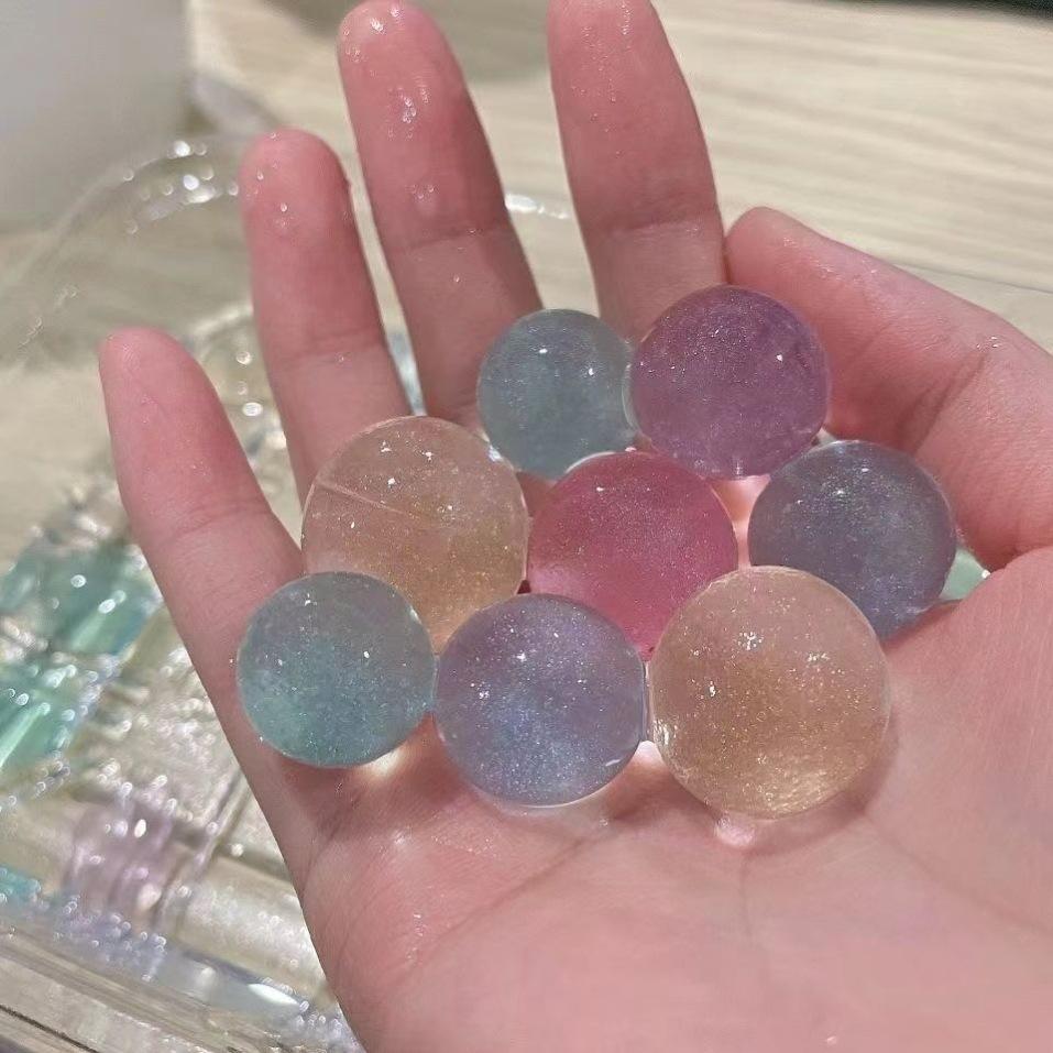 ลูกปัดน้ํามุกใหญ่ Giant Water Elf ลูกบอลขยาย Ocean Baby Absorbent Dragon Balls ของเล่นเด็ก Sensory