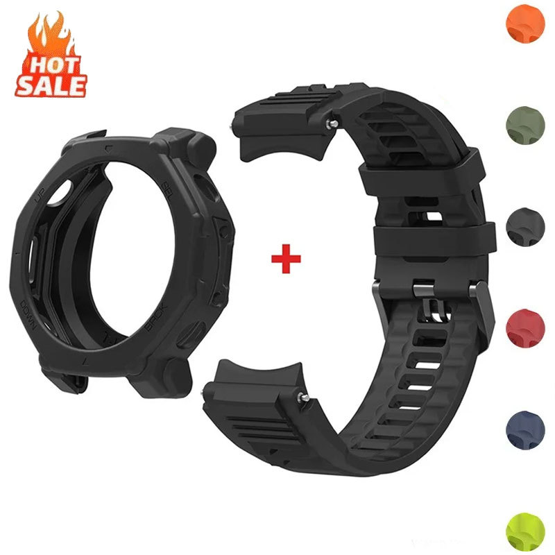 สายซิลิโคน + สําหรับ Huami Amazfit T-REX 3 Pro 48 มม.สายนาฬิกาสําหรับ Amazfit T-rex 3 PRO 48 มม.สร้อยข้อมือสายรัดข้อมือ ราคา ถูกที่สุด ดีลบีเคเค