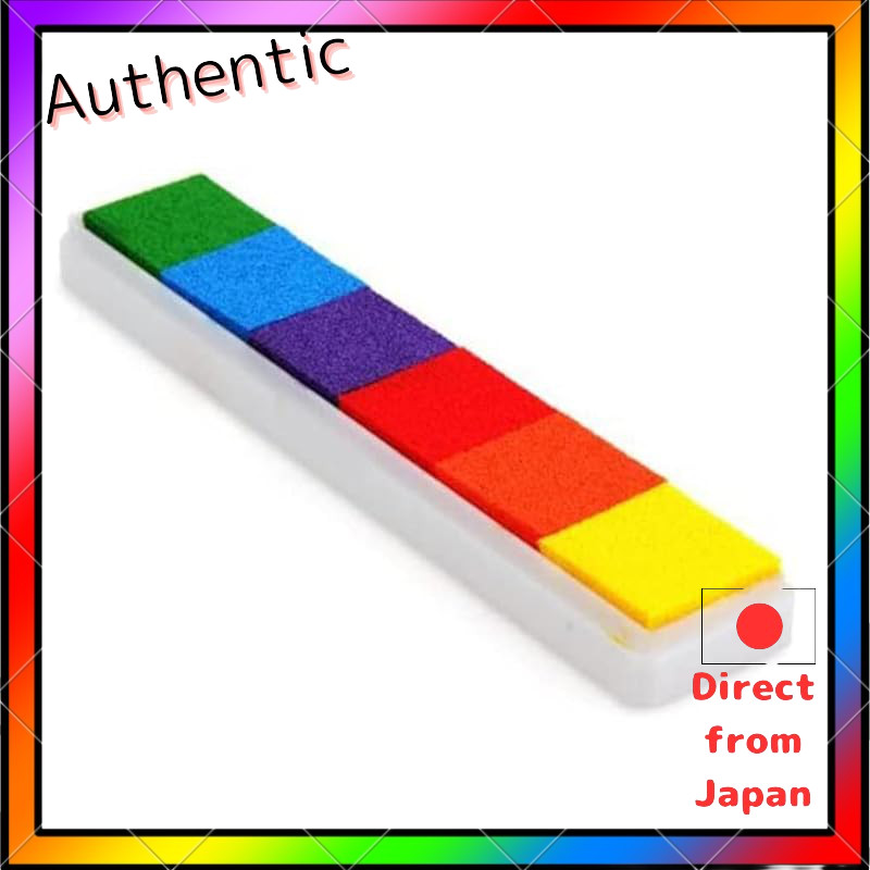 Yicdfur Stamp Pad Color Water-based Water Drop Stamp Toy Ink Pad Vermilion DIY Finger Paint Christma