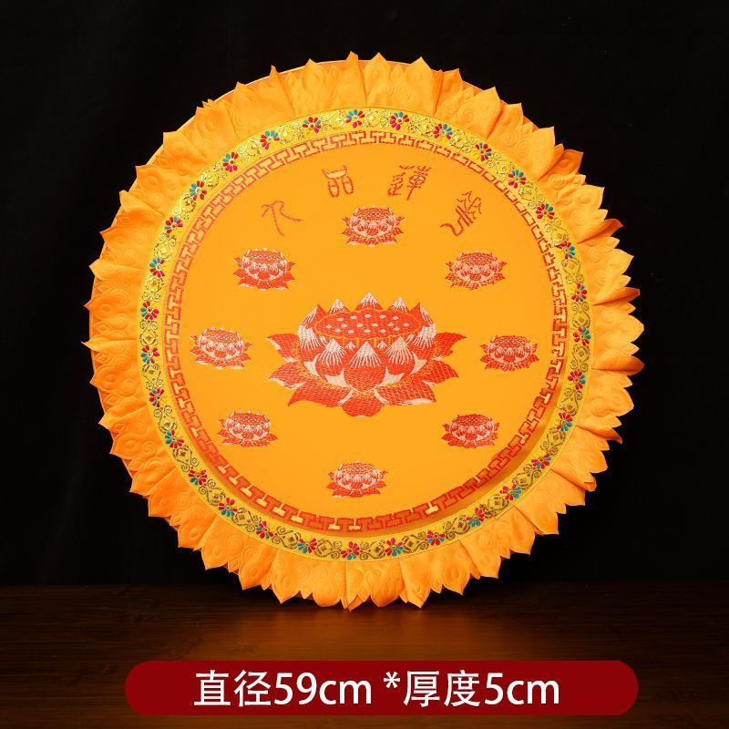 New Product#Lotus Worship Cushion Kneeling Cushion Home Use Buddha Worship Cushion Meditation Cushio