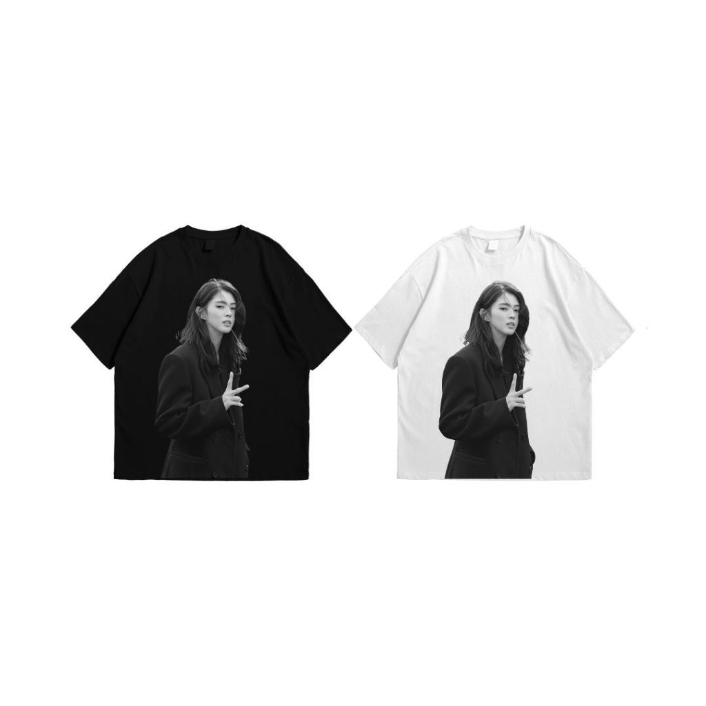 เสื้อยืด HAN SO HEE | พัดเกาหลี| เสื้อยืด Ranberry Graphic