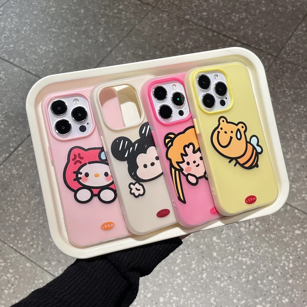 KT Cat Avatar เหมาะสําหรับ Phone16promax Apple 14pro เคสโทรศัพท์ 1513 กันกระแทก 15 การ์ตูน 1726.1.14