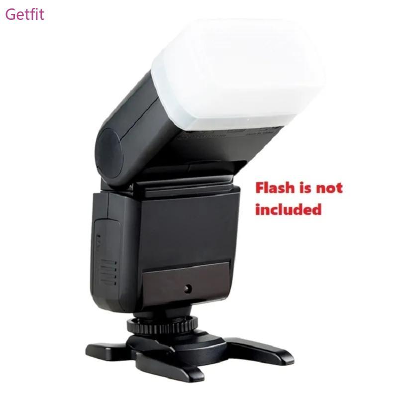 GETF Flash Bounce Diffuser Cap Box Camera Flash Cap Diffuser Bounce Dome Soft Box