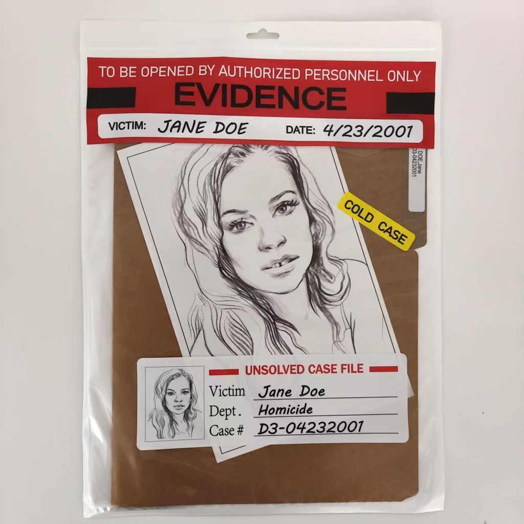 Cold Case Unsolved Case File Doe, Jane Cold Case Murder Puzzle Game Who Killed Doe, Jane