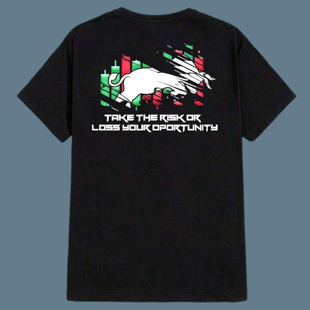 24S 2000 GSM TRADER SCALPPER FX STREETWEAR เสื้อยืด / TRANDING CLOTHES / PREMIUM 24S COMBED COTTON /